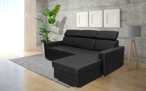 Narożnik FELIX XI 250/160 cm Prosty - skóra naturalna/ proste boki - 2