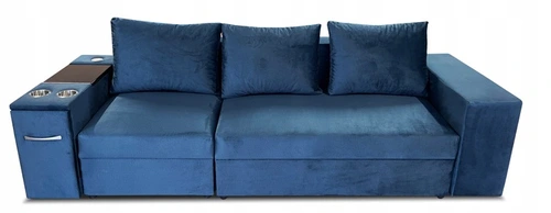 Kanapa rozkładana, kanapa narożna Frico V 2w1 + Barek - 3