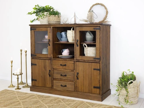 Kredens drewniany Rustyk - 3