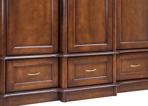 Duża Szafa Dębowa Oliwia 3S3D - 3