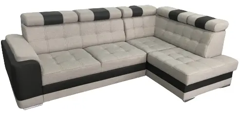 Narożnik FRANCO 270/180 funkcja spania, regulowane zagłówki - 2