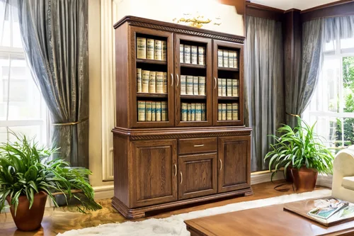 Witryna dębowa Classic 1 5D1S1B szerokość 165 cm - 1