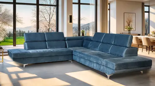 Narożnik Kris IV 260/320 cm, funkcja spania, regulowane oparcia - 1