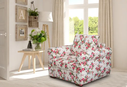 Fotel wypoczynkowy EMILY w stylu angielskim - 1