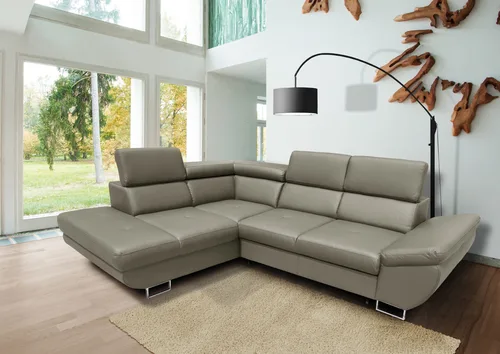 Narożnik rozkładany 280/210 cm Tony X w 100% Skórze naturalnej - 2