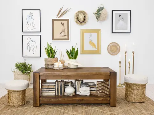 Ława drewniana Rustyk 1 - 2