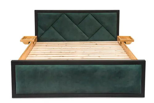 Łóżko Karmel III styl loft 180/200 cm - 3