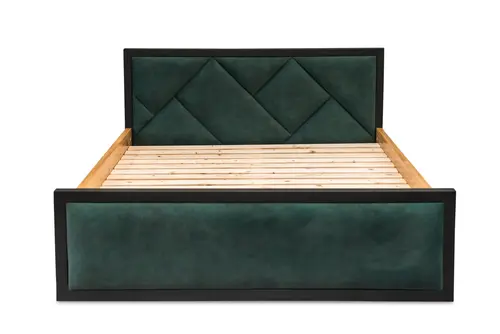 Łóżko Karmel III styl loft 180/200 cm - 2