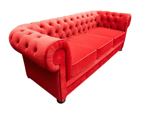 3 osobowa sofa w stylu glamour CHESTERFIELD I - 3