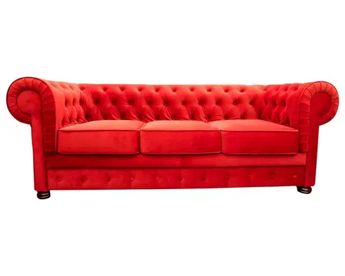 3 osobowa sofa w stylu glamour CHESTERFIELD I - 2