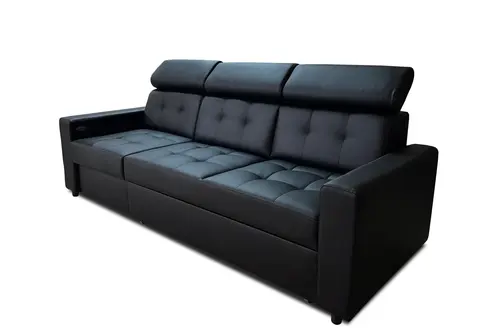 Sofa Tulum I 230 cm, funkcja spania, skóra naturalna - 2
