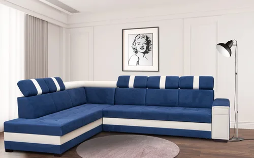 Narożnik MINOLA 300/220 cm Wielofunkcyjny z Funkcją Spania - 1