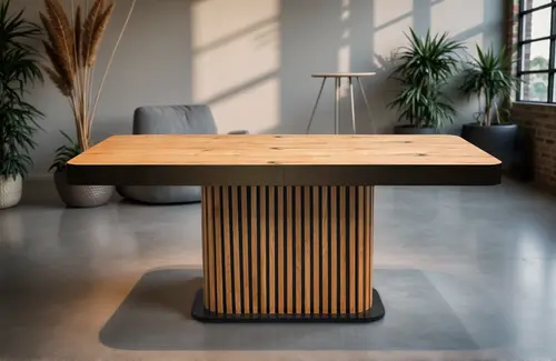 Stół lamelowy 180/90 + 2 wkładki 40 cm - 1