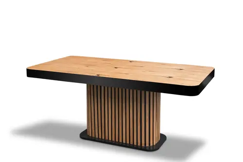 Stół lamelowy 180/90 + 2 wkładki 40 cm - 3