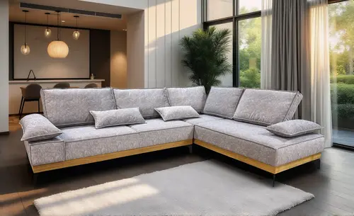 Narożnik NORDICO 280/210 cm w stylu skandynawskim - 1