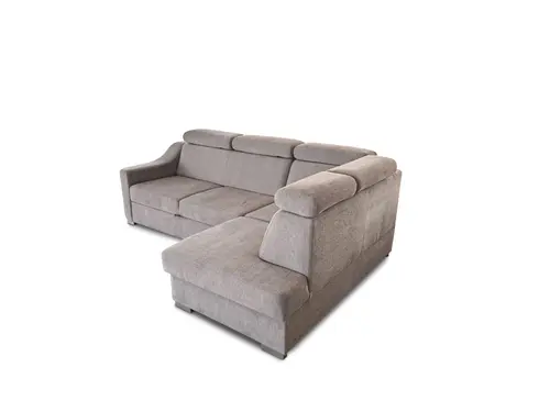 Narożnik Paris 175/260 cm, funkcja spania, regulowane zagłówki - 3