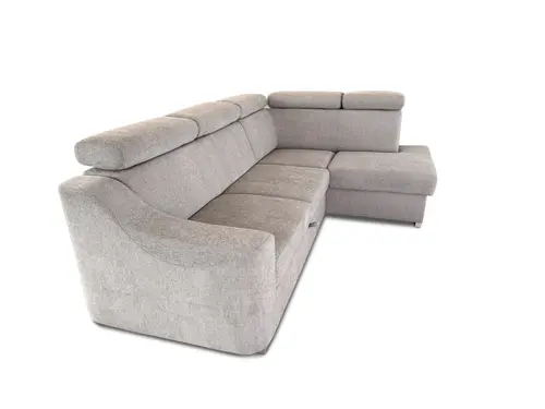 Narożnik Paris 175/260 cm, funkcja spania, regulowane zagłówki - 2