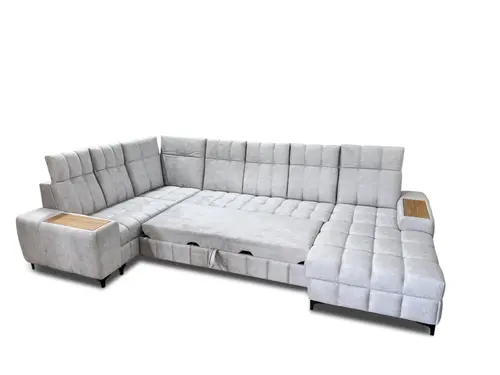 Narożnik Charm III 180/360/220 funkcja spania, powerport, pojemnik na pościel - 2