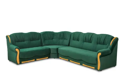 Narożnik figaro 310/240 drewniane boczki 2x funkcja spania - 3