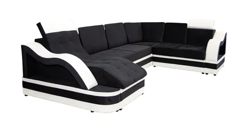 Narożnik Podkowa "U" 220/350/155 cm Marcus szezlong z masażem - 3