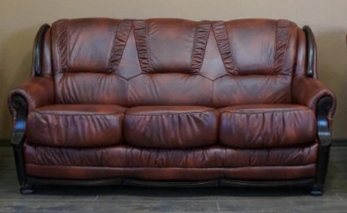 Skórzana sofa 3 osobowa Milano 100% skóra naturalna - 2