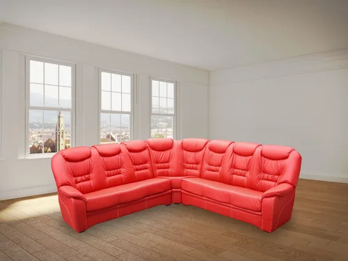 Skórzany narożnik 280/280 cm Ares 100% Skóra naturalna - 1