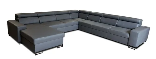 Ekskluzywna duża podkowa Charlie V w skórze naturalnej+ port USB - 2