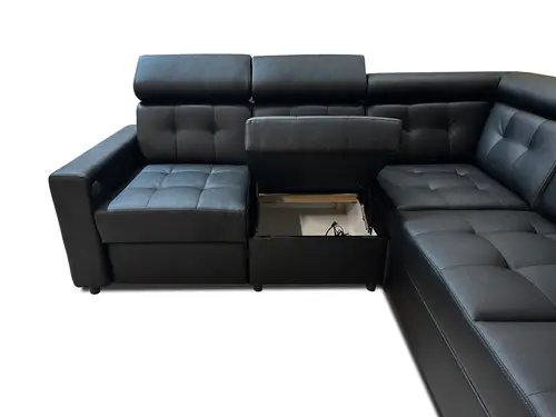 Narożnik Tulum IX 100% skóra naturalna 240/250 cm - 3