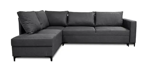 Funkcjonalny narożnik Berlin 260/190 cm tkanina - 3