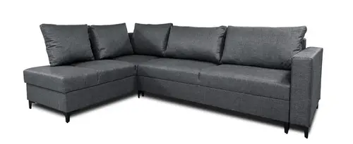 Funkcjonalny narożnik Berlin 260/190 cm tkanina - 2