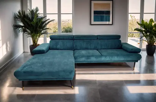 Narożnik Pedro 190/260 regulowane zagłówki - 1