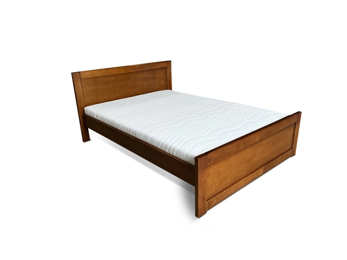 Drewniane łóżko 160 x 200 cm LIMEA drewniana sypialnia - 3