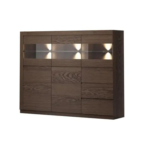 Witryna Vegas Z Podświetleniem 180 cm - 1