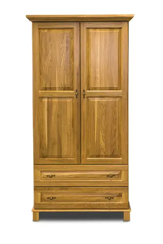 Dębowa Szafa Fala 2d2s 110 cm - 2