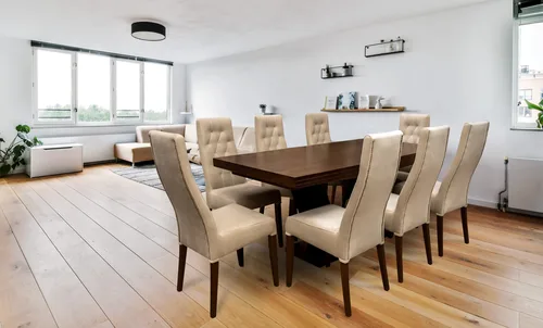 Stół rozkładany SJ80 180/90+ 2x45 cm wkładka + 8 krzeseł Wiktor J Pinezka - 1