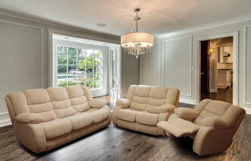 KOMPLET WYPOCZYNKOWY: 3+2+1 Borys z funkcją Relax w tkaninie obiciowej - 2