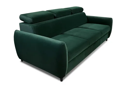 Kanapa trzyosobowa z funkcją spania + sofa dwuosobowa z pojemnikiem na pościel Andora - 2