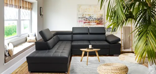 Ekskluzywny Narożnik INFINITY III 300/230 cm 100% Skóra naturalna - 1