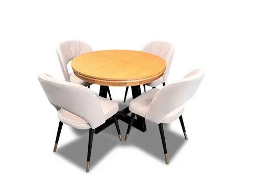 Stół Loft IV + 4 krzesła KW112 - 3