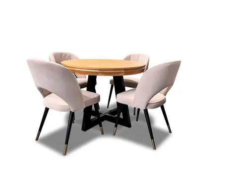 Stół Loft IV + 4 krzesła KW112 - 2