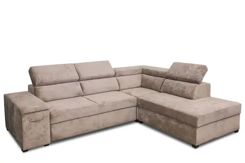 Narożnik Infinity X funkcja spania, pojemnik, barek, ruchome zagłówki - 2