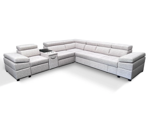 Narożnik do spania, narożnik do salonu Infinity VII 330/300 cm z funkcją relax, barkiem - 3