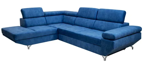 Narożnik KRIS I 280/210 cm w tkaninie plamoodpornej/ funkcja spania / regulowane zagłówki - 3