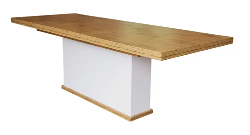 Stół rozkładany SJ10 wym. 160 x 88 cm + 2 x 40 cm wkładka - 2