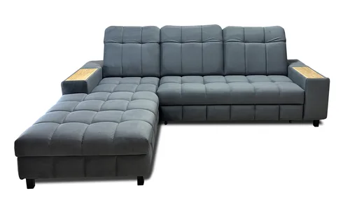 Ekskluzywny narożnik CHARM I tkanina 180/270 cm funkcja spania, półki - 2