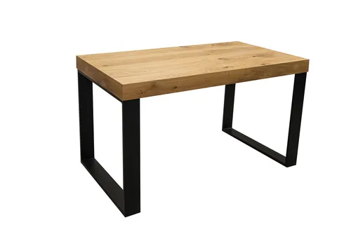 Stół rozkładany, stół drewniany 180/90+2x45 cm SJ51 styl LOFT - 2