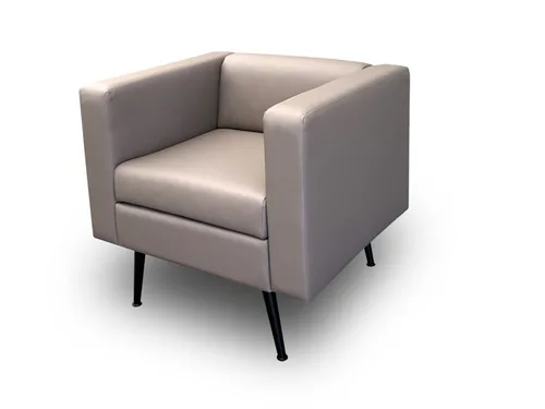 Nowoczesny fotel TEO w skórze naturalnej 100% - 2