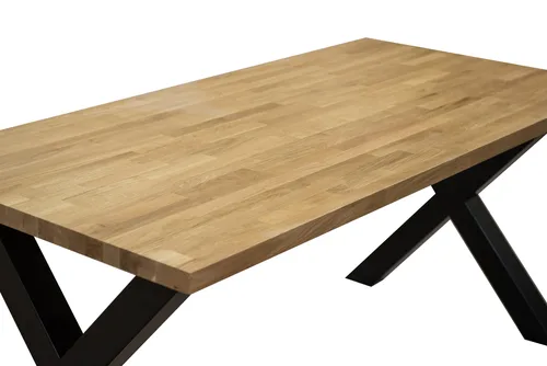 ZESTAW MEBLI : Stół Carbon 160/90 cm + 4 krzesła Wiktor J - 3