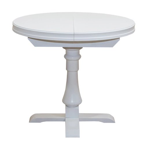 Stół z krzesłami, stół okrągły Cezary fi 100 cm + 4 krzesła KW101 - 3