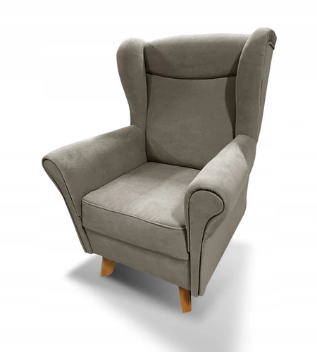 Fotele uszak + sofa 3 osobowa Lord w minimalistycznym designie - 3